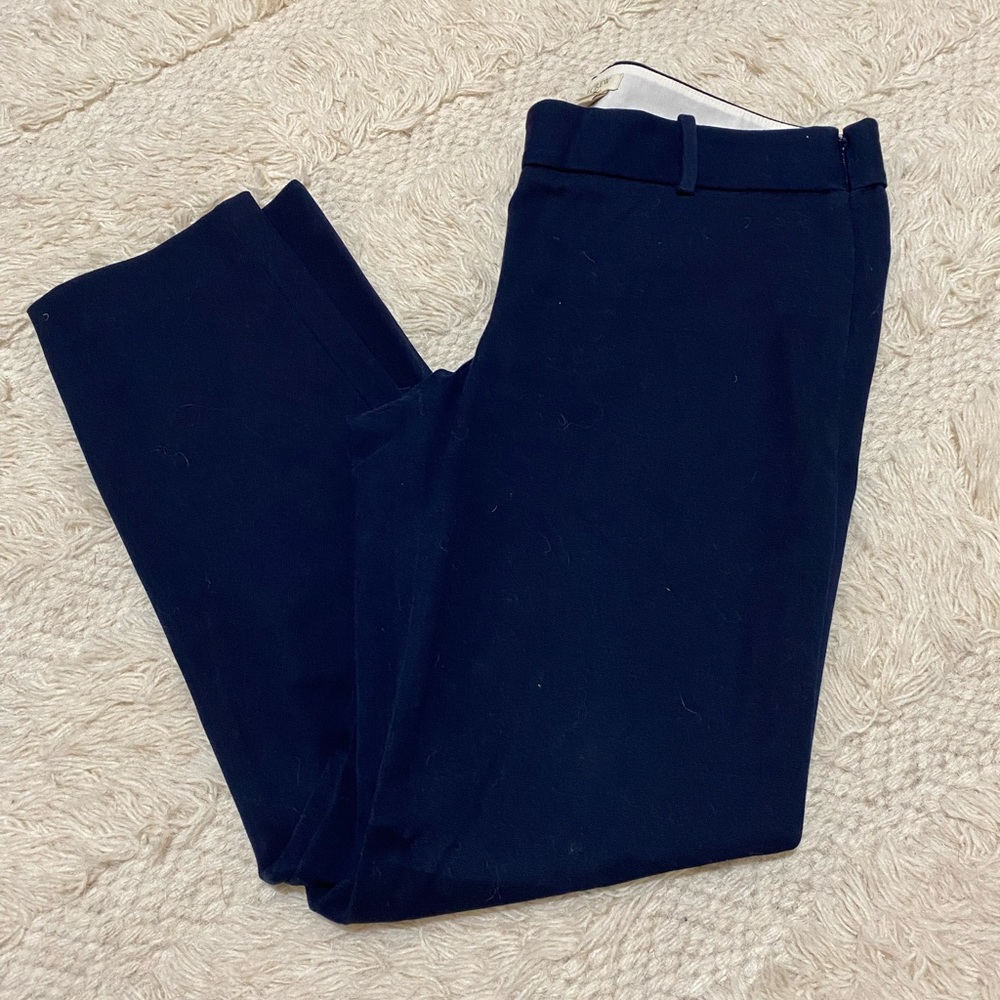 J. Crew Factory Navy Blue Winnie Pant